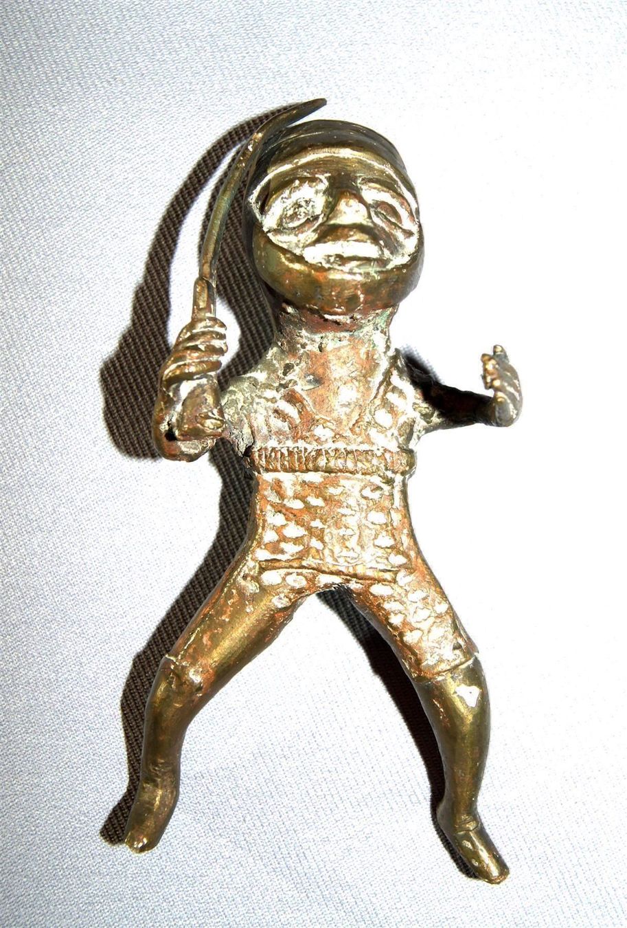 Figuren: Benin-Bronze: Krieger zu Pferd – Gebraucht aus Geroldswil von ARTEFACTO 6