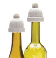 Lustiger Flaschenverschluss BEANIE / 2er Set - NEU!