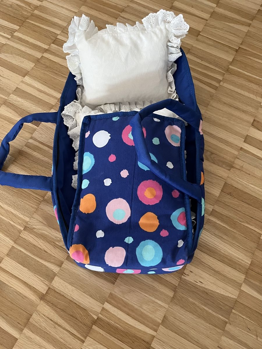 Carrozzine per bambole: Puppenwagen mit Tragtasche – Nuovo (secondo la descrizione) da Schliern b. Köniz venduto da medion3098 3