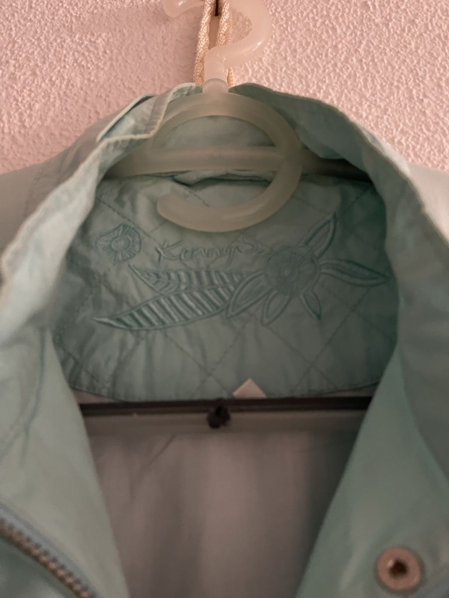Giacche: Kenny S. Mint Green Jacket Size 38 Cotton Blend Spring! – Nuovo (secondo la descrizione) da Winterthur venduto da shp_xcc5 3