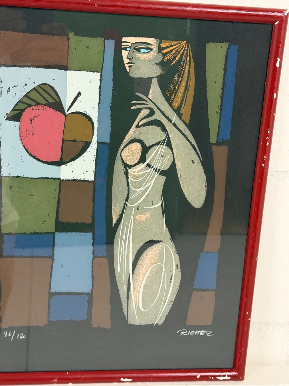 Dipinti: R. RICHER 96/120 Litho – Usato da Basel venduto da PAUL_ART 2