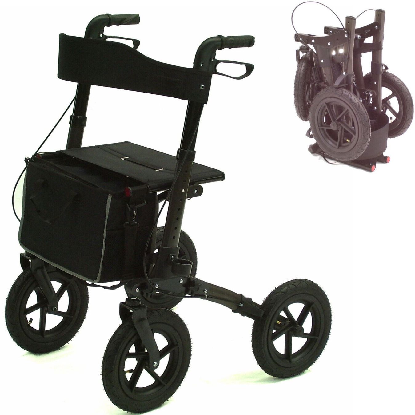 Gehhilfen: 55971 - Rollator Gehhilfe klappbar Ali – Neu und originalverpackt aus Wallenwil von toesstal-vertrieb 4