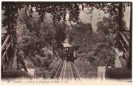 Montreux - Funiculaire / Standseilbahn Territet--Glion