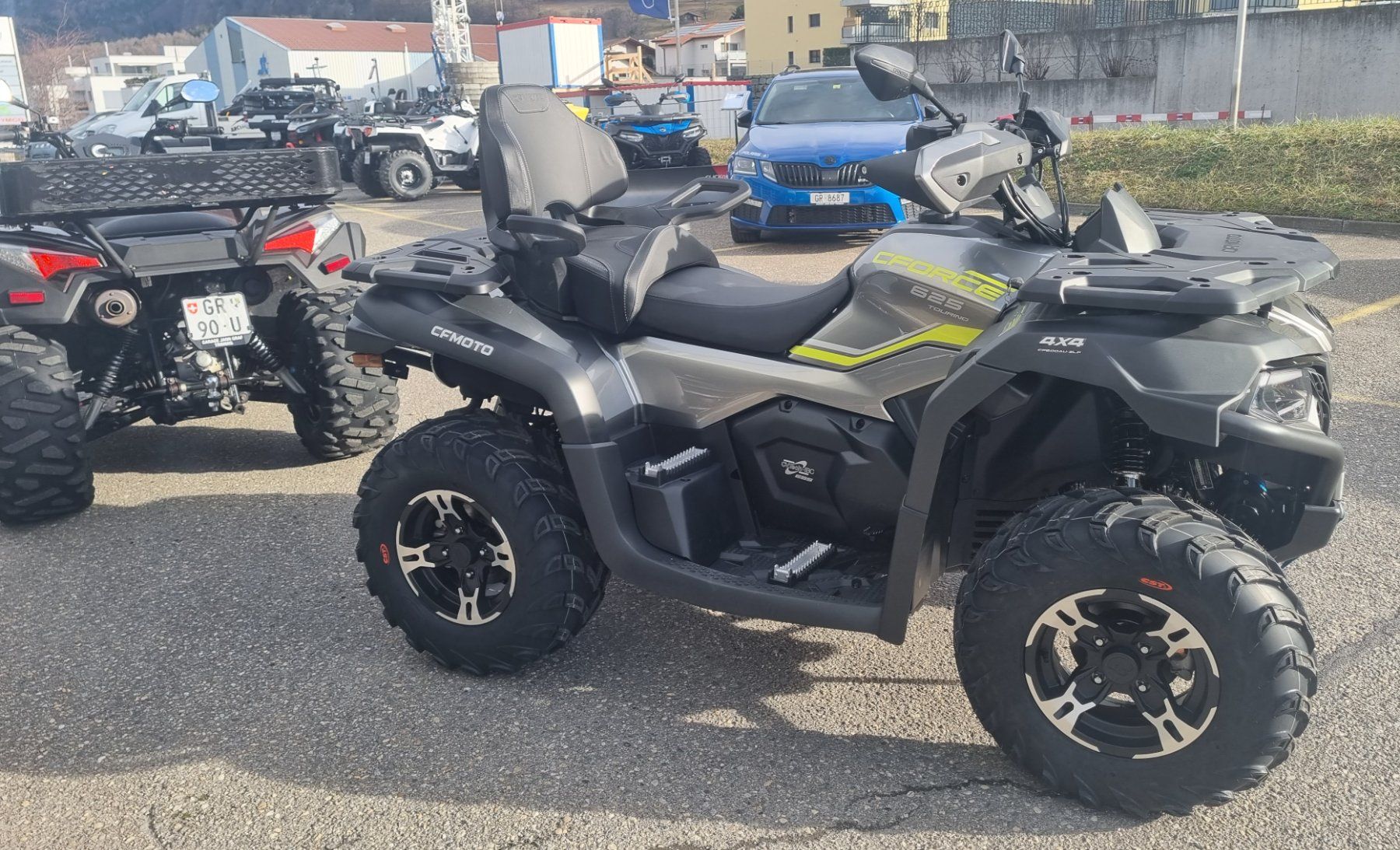 Cf Moto ATVs / Quads: CF Moto DLX EPS 625 4x4 – Neu (gemäss Beschreibung) aus Trimmis von 0004 1