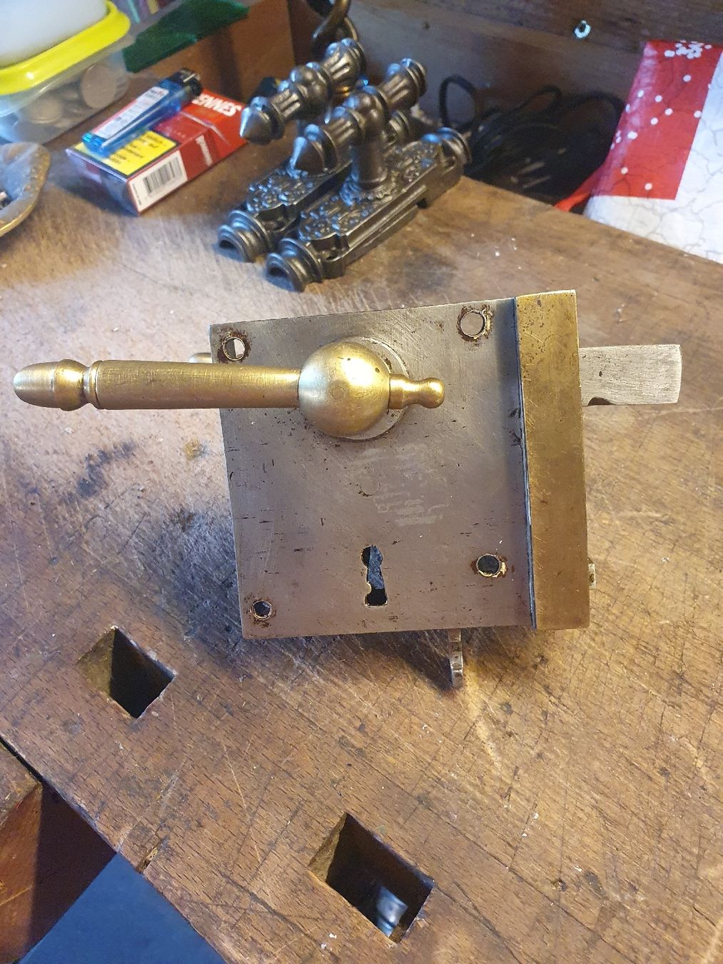 Ferramenta: ancienne serrure de porte – Usato da Biel/Bienne venduto da jms_t662