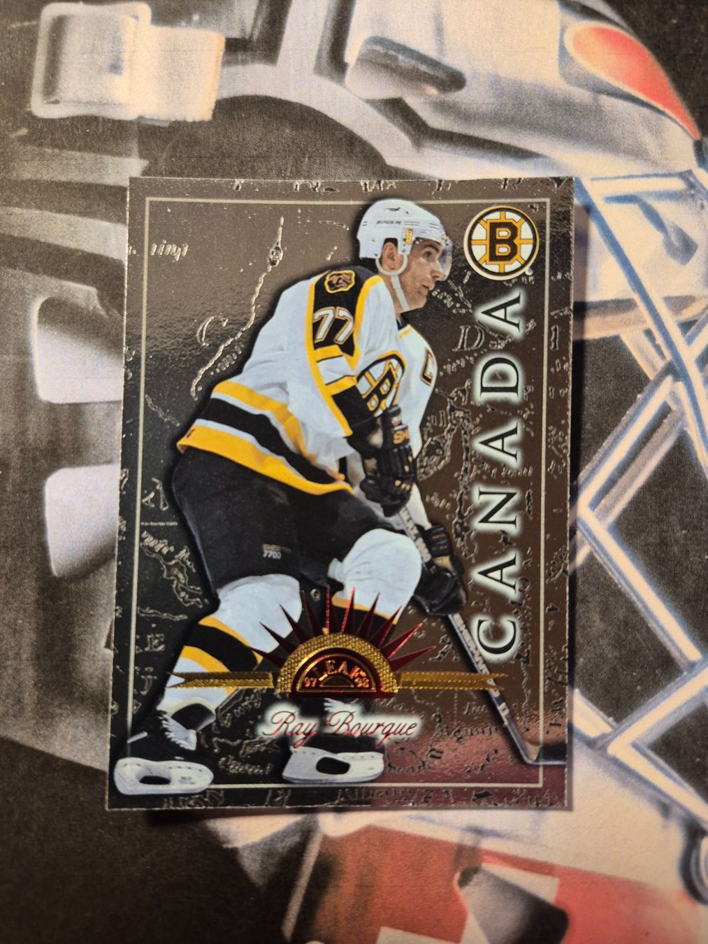 NHL Cartes à collectionner: NHL Ray Bourque Boston Bruins – D'occasion à Treiten par Sauber73