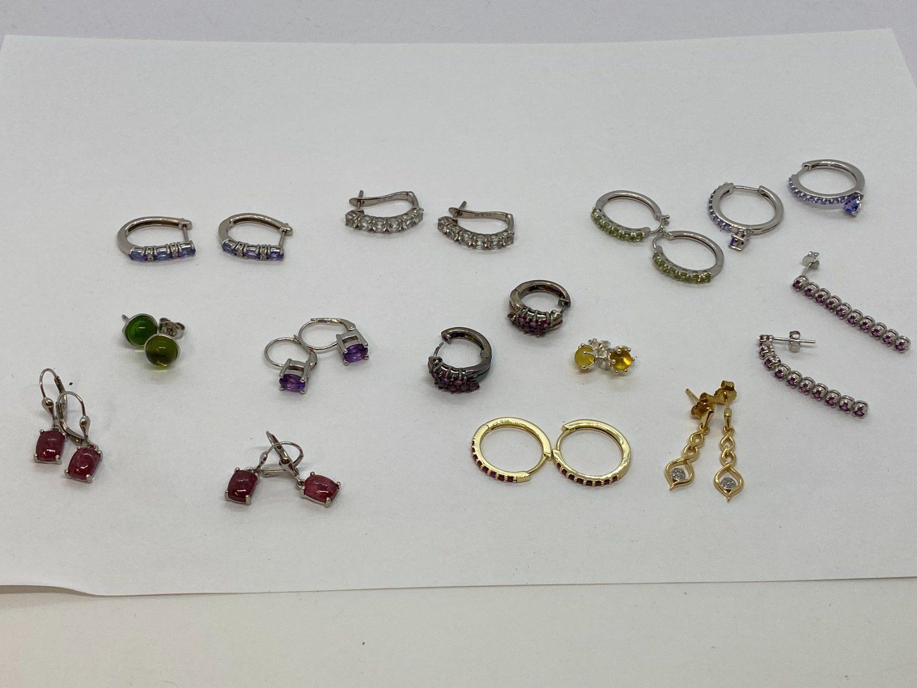 Altri gioielli: LOT Silber Ohrschmuck /i528 – Usato da Bern venduto da JMsoehne1987