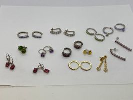 LOT Silber Ohrschmuck /i528