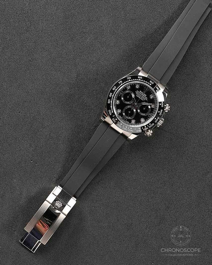 Rolex Orologi: Rolex Cosmograph Daytona Chronograph ref. 116519LN Diamonds – Usato da Luzern venduto da ChronoScope6004 4