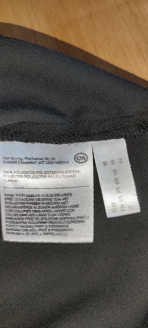C&A Camicette: Damenbluse Kurzarm gr 50 – Usato da Schweizersholz venduto da fuchs06 5
