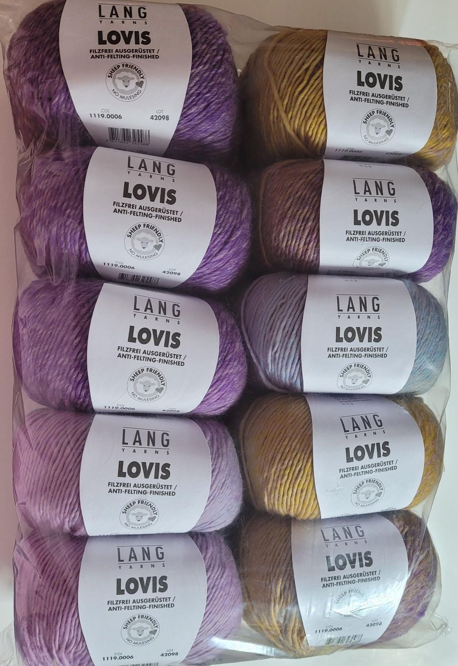 Lana: Lovis: Feinste Merino-Wolle - Sheep friendly – Nuovo e nell'imballaggio originale da Burgistein venduto da Azureus58
