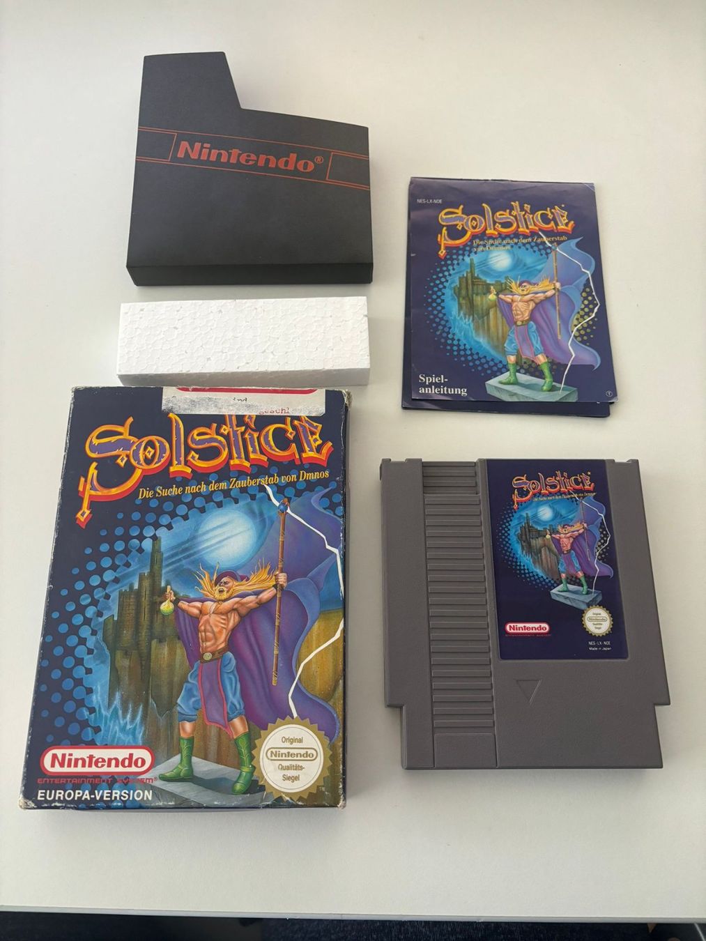Nintendo Giochi: Solstice in OVP (Nintendo Nes) – Usato da Herisau venduto da Seyashop1