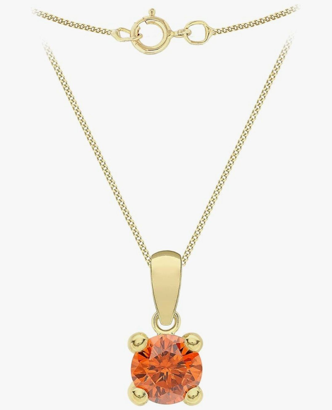 Catenine: Kette Ohrring Gold 9 Karat Geburtsstein – Nuovo e nell'imballaggio originale da Hemmental venduto da Zirconwelt 1