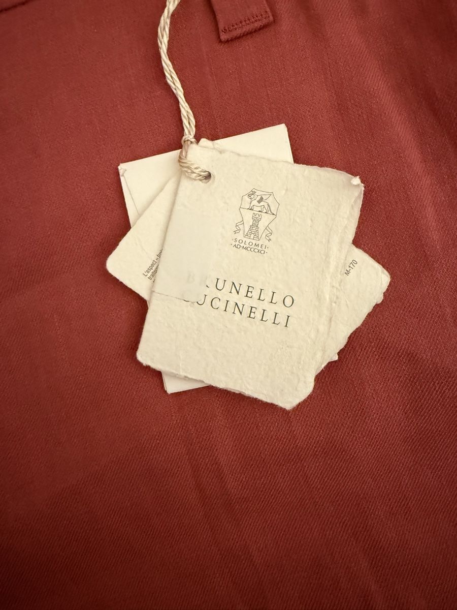 Brunello Cucinelli Pantaloni: Brunello Cucinelli Leinenhose pink 38 – Nuovo (secondo la descrizione) da Zug venduto da sschnide92 3