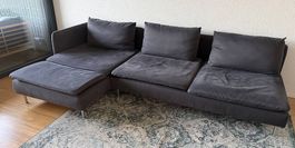 IKEA SÖDERHAMN Sofa, 3-Sitzer mit Récamiere