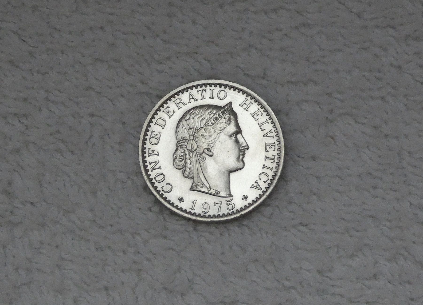 Tutti le monete: 20 centimes/rappen 1975 – Usato da Nyon venduto da Ilmi09