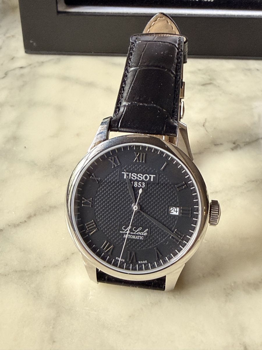 Tissot Orologi: Tissot Lovely Black Dial Automatic Watch,Full Set! – Nuovo e nell'imballaggio originale da Basel venduto da michaelb8