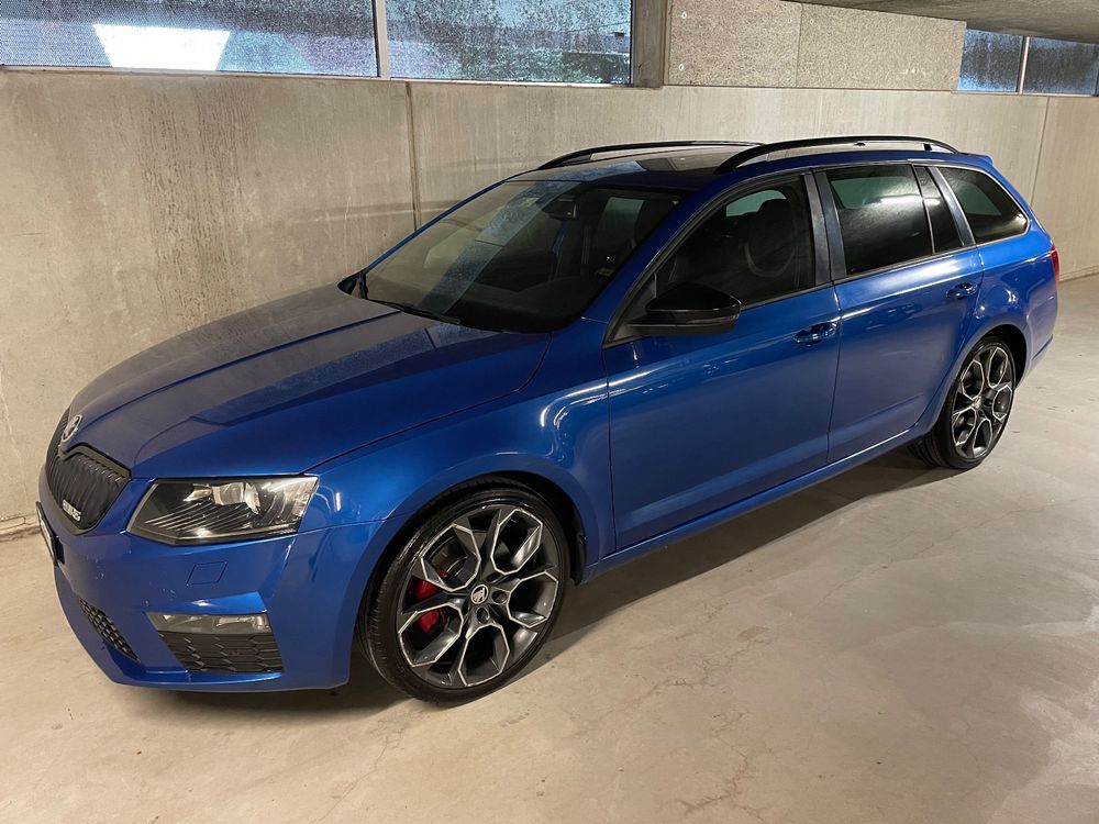 SKODA Octavia RS 2.0 Tdi 184 Ps Automat Led Dab Leder Alu 8x