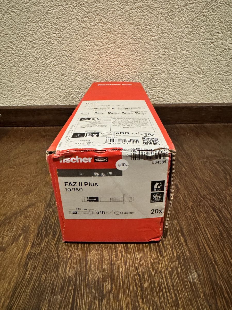 Fischer Tutti gli attrezzi: Fischer FAZ II Plus 10/160 – Nuovo e nell'imballaggio originale da Selzach venduto da Pascal12.10