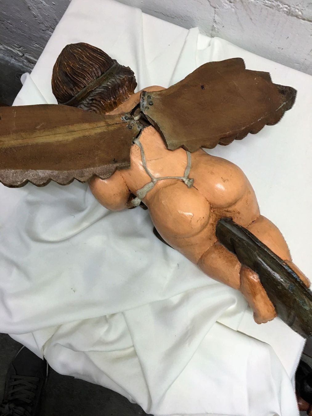 Figuren: Fantastische grosse Putte  Engel  in BAROCK STYL – Gebraucht aus Zürich von Nofelet31 1