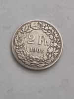 2 Franken 1905 Muenze guter Zustand