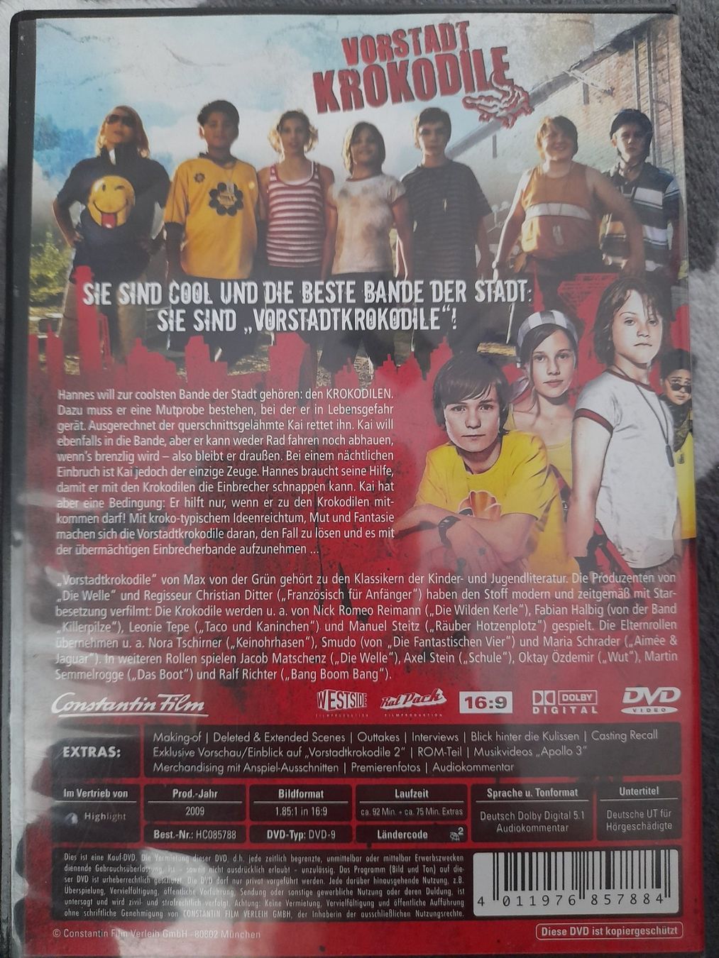 Tutti i DVDs: DVD Vorstadt Krokodile – Usato da Eiken venduto da Lashar 1