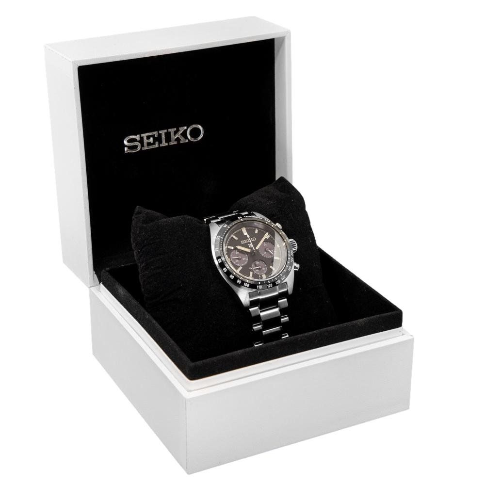 Seiko Orologi: Seiko Men's SSC819P1 Prospex Speedtimer Chrono Solar – Nuovo e nell'imballaggio originale da Schindellegi venduto da harveystore 7