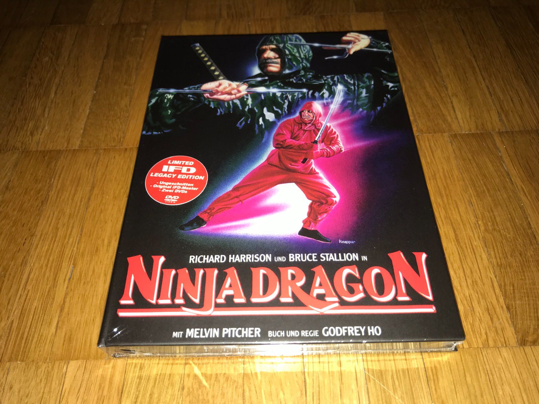 Tutti i DVDs: Ninja Dragon - MEDIABOOK - A - UNCUT – Nuovo e nell'imballaggio originale da Basel venduto da havsok