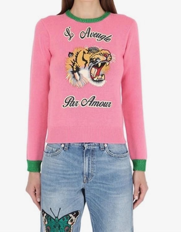 Pinker gucci outlet hoodie