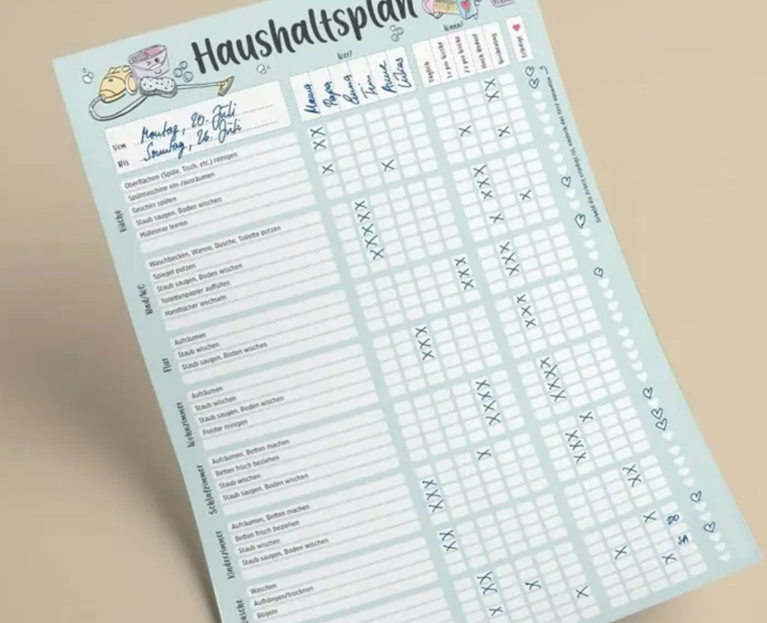 Calendari: Haushaltsplan, Putzplaner, Organizer Ämtli - Plan – Nuovo e nell'imballaggio originale da Dintikon venduto da Vexi 2
