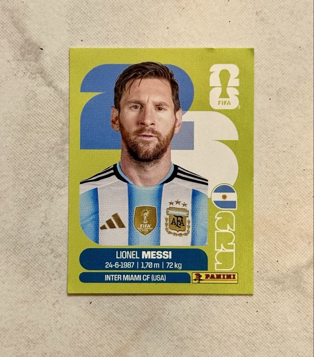 Panini Carte collezionabili: Panini WM 2026 Lionel Messi!!! – Nuovo (secondo la descrizione) da Oberentfelden venduto da NunoLouro