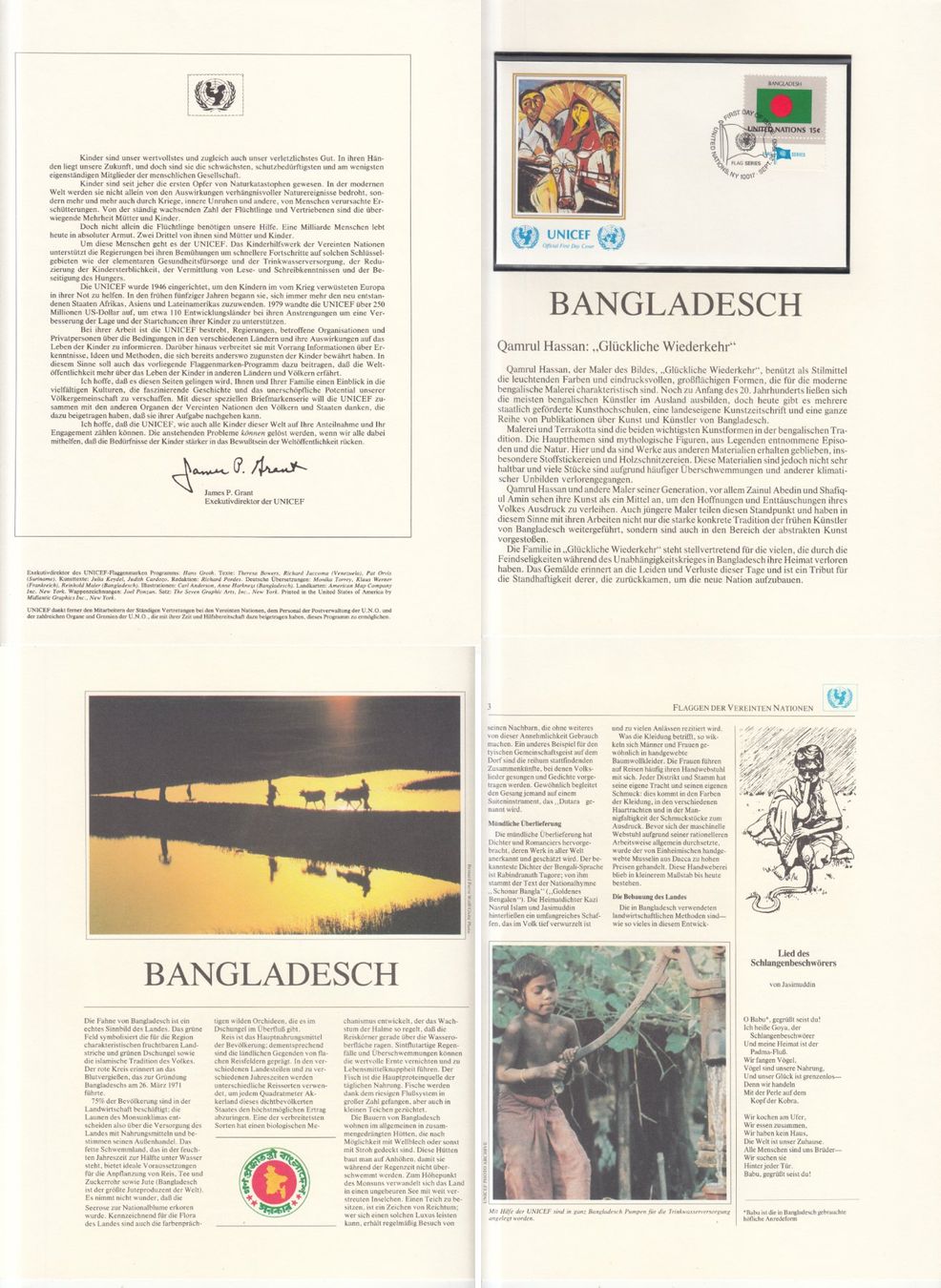 Alle Briefmarken: Album Unicef 1980 – Gebraucht aus Bürglen TG von StampGraf 1