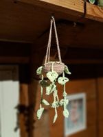 Gehäkelte Deko Hängepflanze Amigurumi 🌿