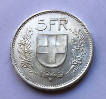 1949 5 Franken Silber -unz