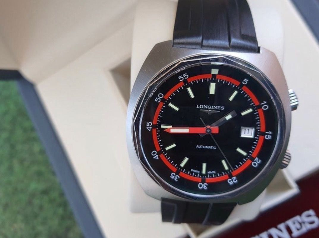 Longines Orologi: Longines Legendary Diver Supercompressor 1970 Re-Edition – Usato da Zeihen venduto da Swissmade 1