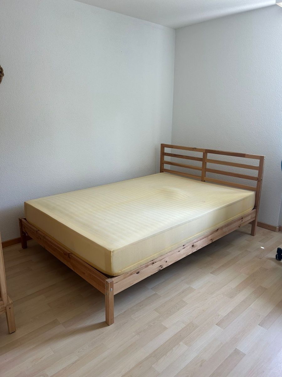 Ikea Letti: Bett 1.40 m Holz – Usato da Zürich venduto da nor_yx7m 1