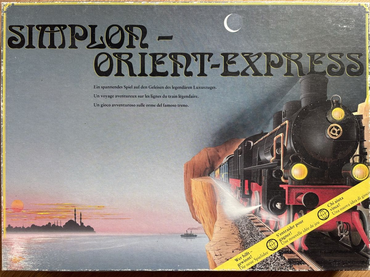 Giochi: Spiel :  Simplon Orient Express - Mondo -1987 – Usato da Zweisimmen venduto da Domii