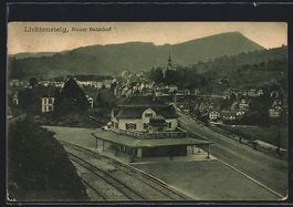 Lichtensteig, Der neue Bahnhof aus der V