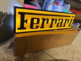 Enseigne lumineuse Ferrari 1m