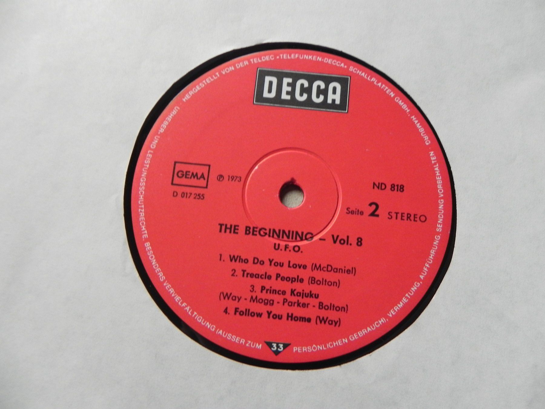 Dischi in vinile: LP Engl. Hardrock Band UFO 1973 – Usato da Siebnen venduto da krimsie 4