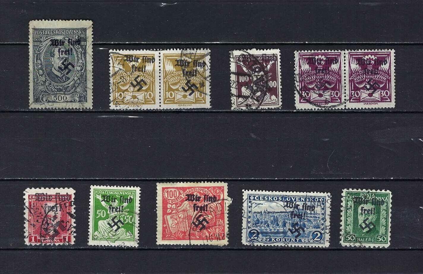 Alle Briefmarken: WKII Sudetenland gest. – Gebraucht aus Altstätten SG von Nandodax