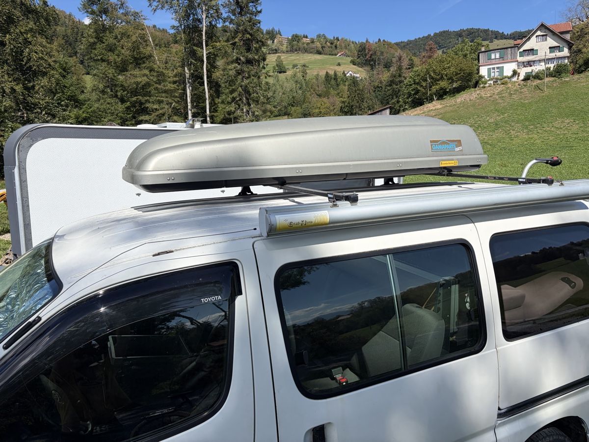 Gamaparts Dachboxen: Gamaparts 460 Dachbox Grau mit Befestigungssystem – Gebraucht aus Laupen ZH von atmagym 2