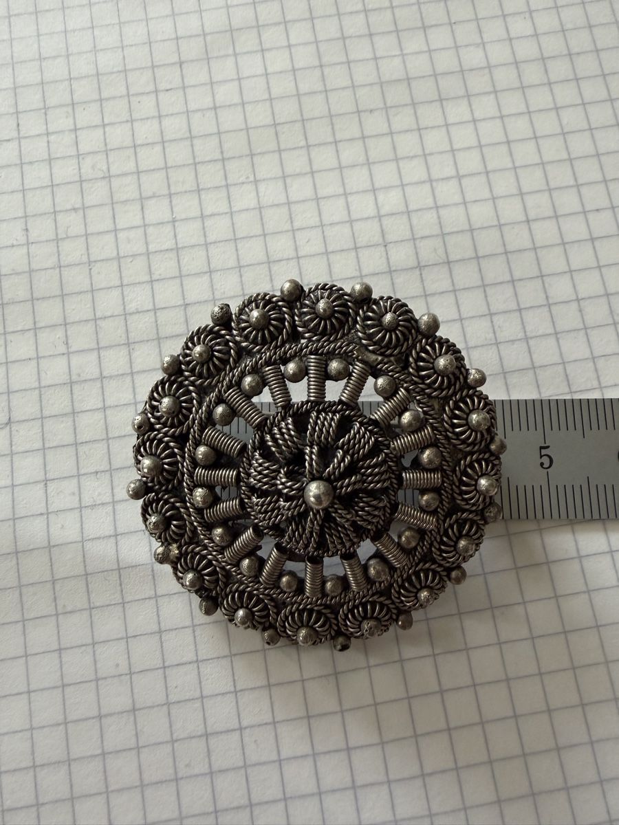 Spille & Fermagli: Vintage Silber Brosche, Filigran Design – Usato da Lyss venduto da nekoreh 2