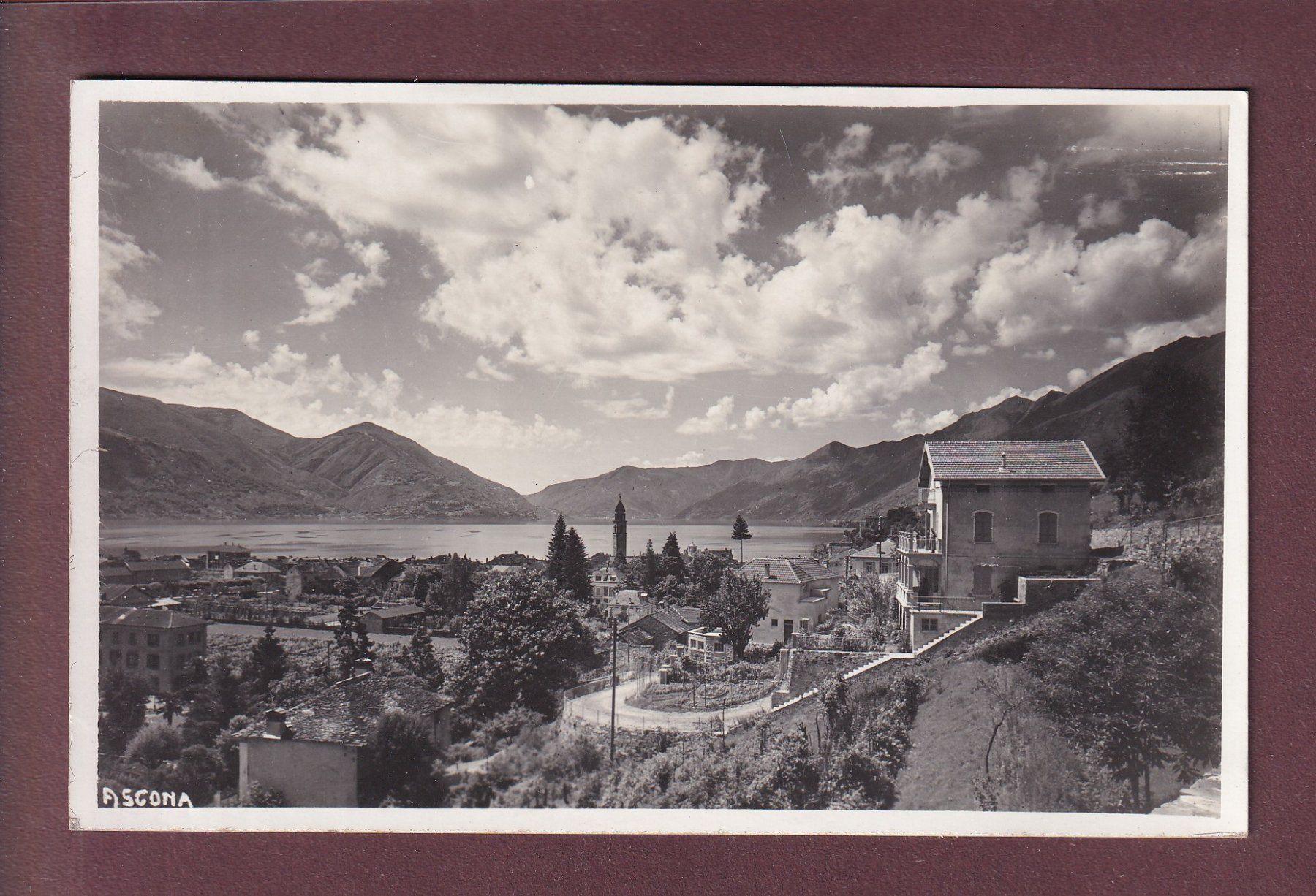 Cartoline postali: Photo - ASCONA - 1929 – Usato da Pully venduto da nicecards