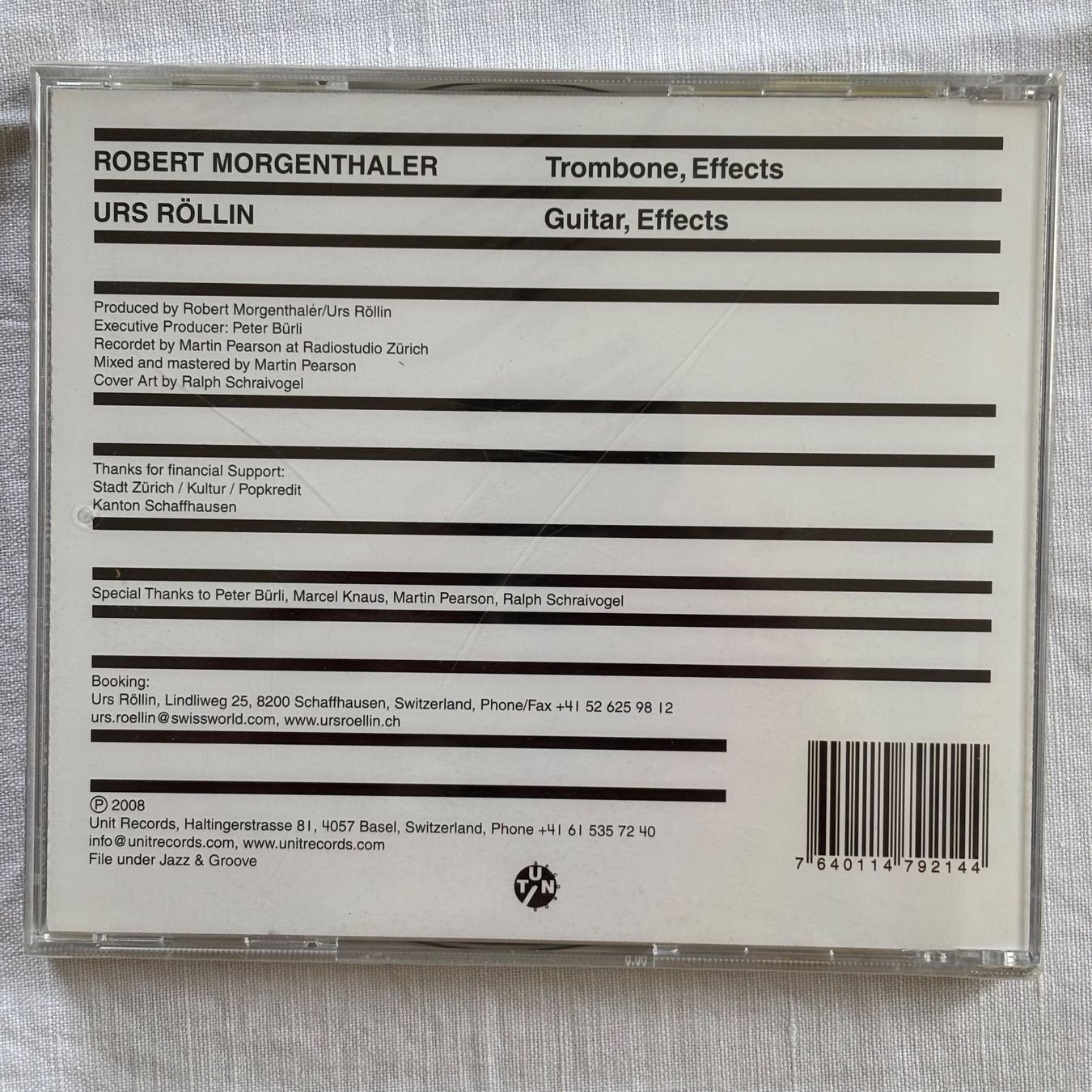 CDs: Morgenthaler / Röthlin: Freak Wave/Short Cuts – Neuf avec emballage d'origine à Stans par Abukadnezar 1