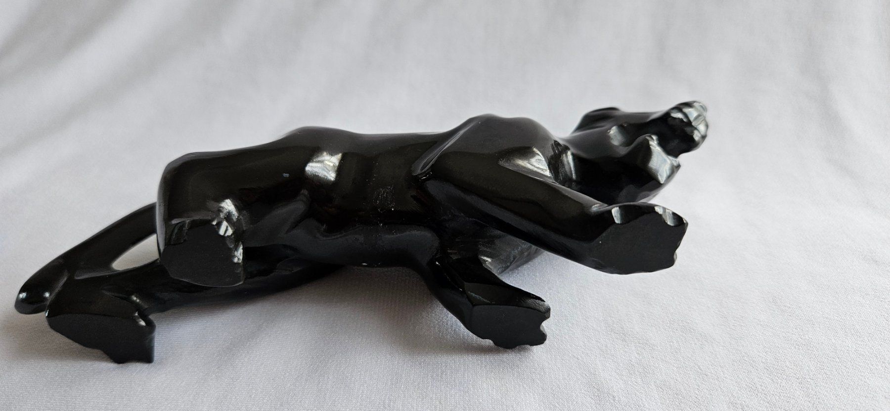 Figuren: Pather Figur aus schwarzen ONYX Handmade – Gebraucht aus Uttwil von TG-Lupa 3