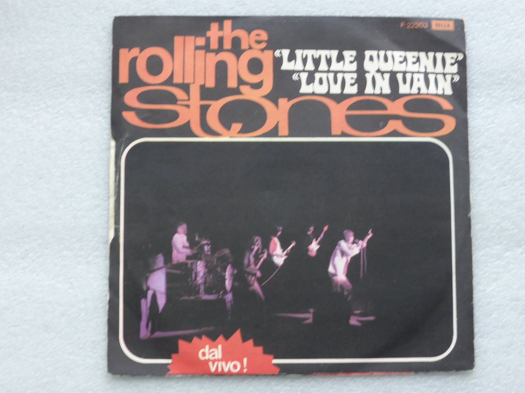 Dischi in vinile: Vinyl Single   THE ROLLING STONES – Usato da Küssnacht am Rigi venduto da Mondkinder 3