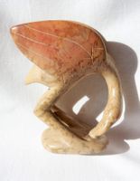 *Schöne Speckstein Vogel Skulptur - Handarbeit Deko Figur*