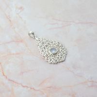 Anhänger Mondstein & Silber 925 (AH308MO)