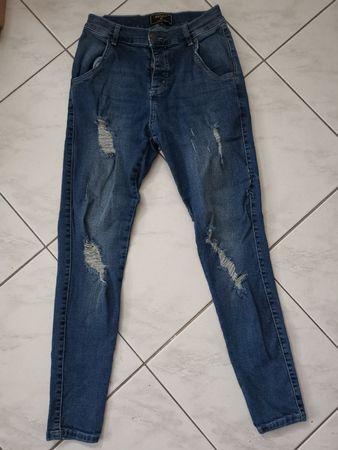 Jeans Herren, Gr. S, Skinny, stretch